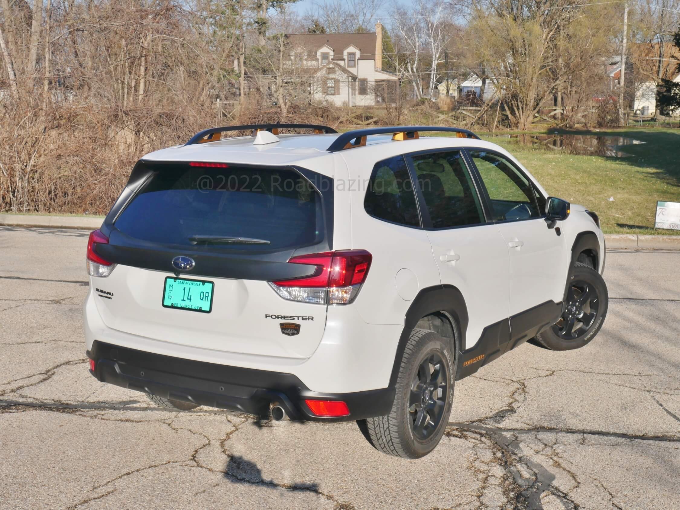 2022 Subaru Forester 2.5L Wilderness AWD: enhanced roof rack supports up to 700 pounds