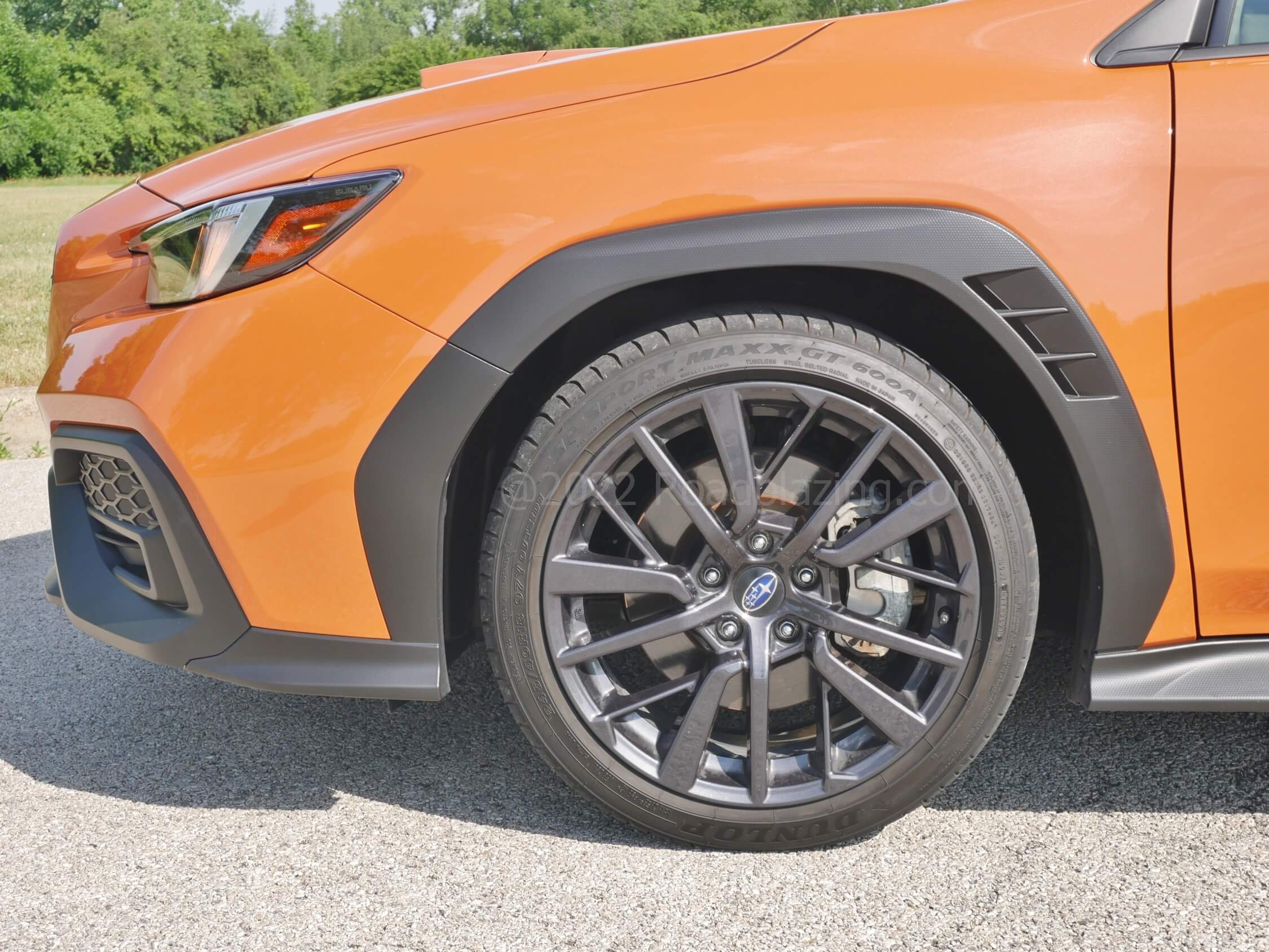 2022 Subaru WRX Premium: 17" summer tires upgraded to 18" inchers in Premium trim