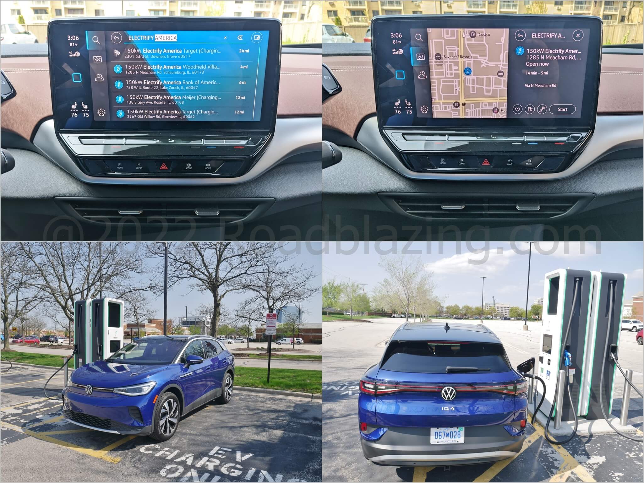 2021 Volkswagen ID.4 Pro S AWD: "Navigate to the nearest DC charging station.