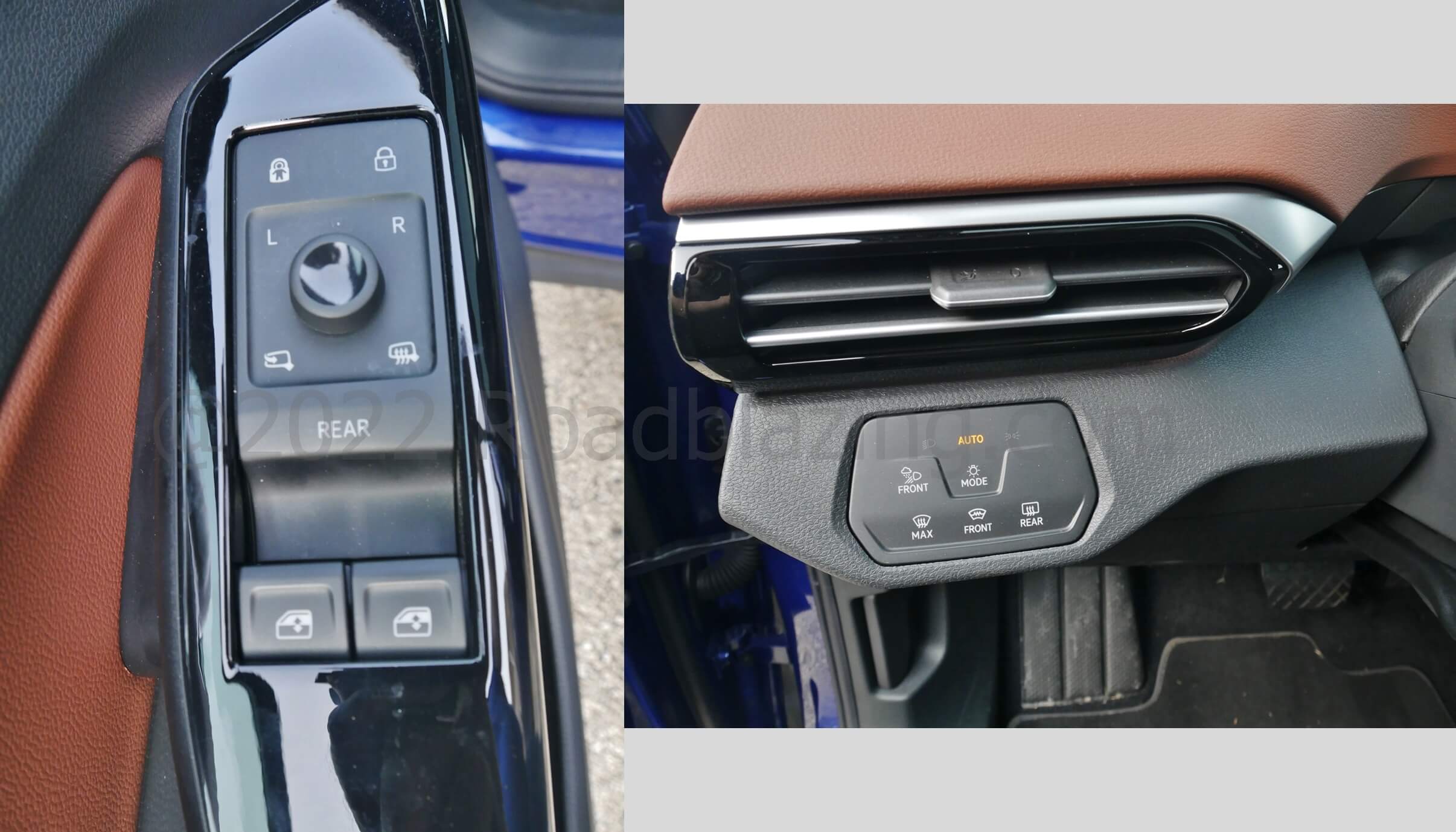2021 Volkswagen ID.4 Pro S AWD: haptics flat surface controls