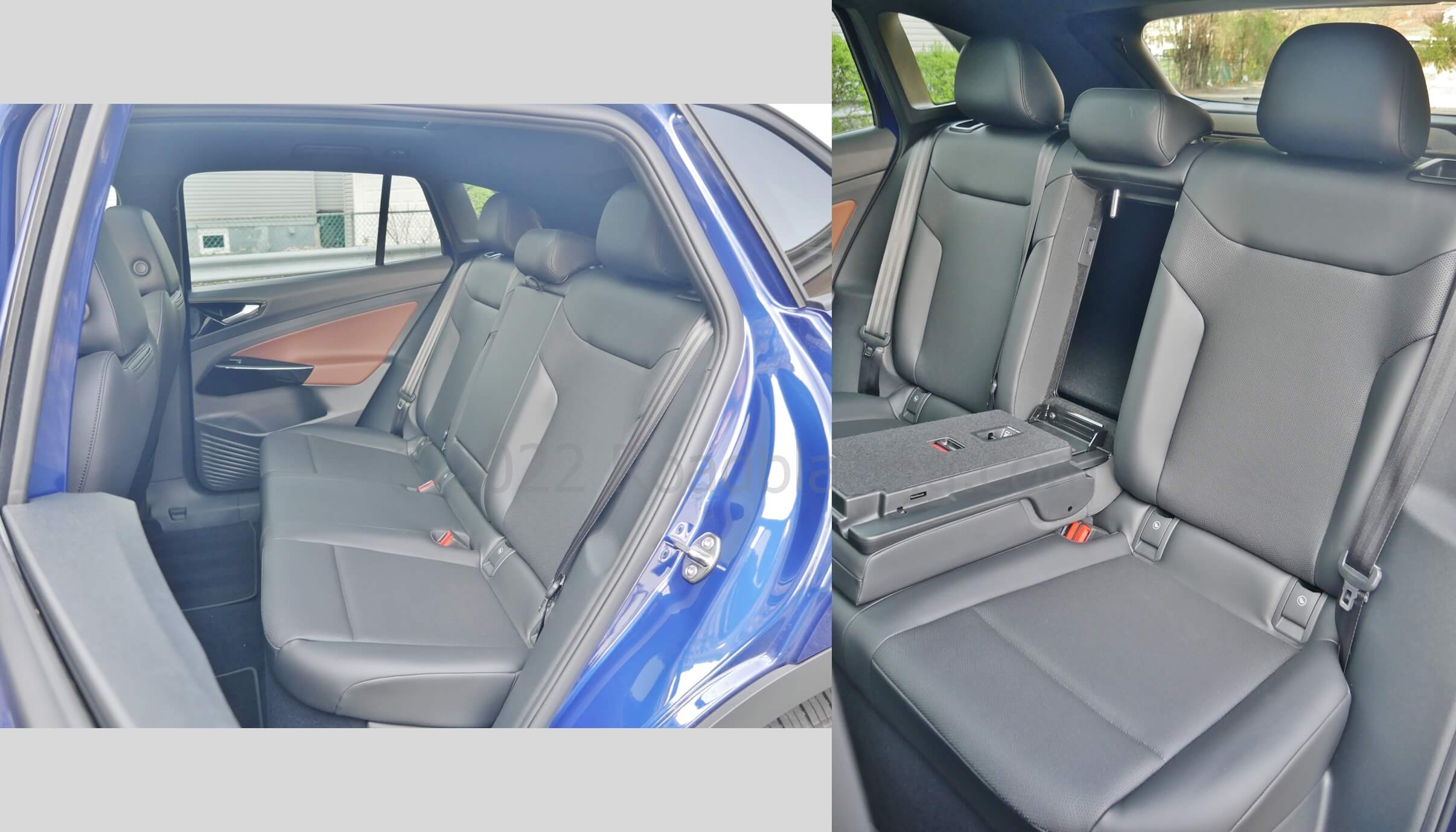 2021 Volkswagen ID.4 Pro S AWD: heated Row 2 seating w/ cargo bay pass through