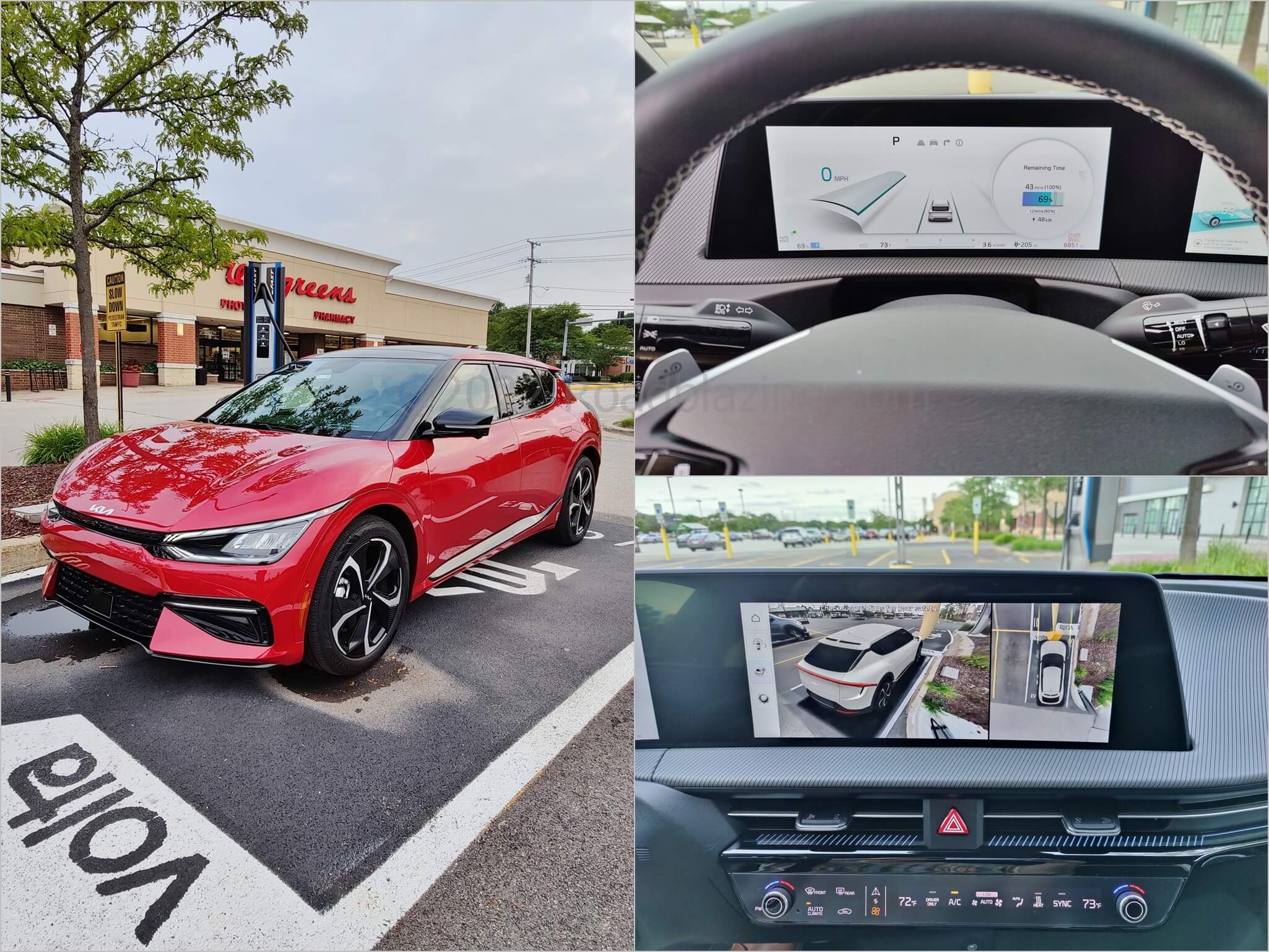 2022 Kia EV6 GT-Line AWD: 30 minutes of free charging on the VOLTA 50 kW DC public charging network