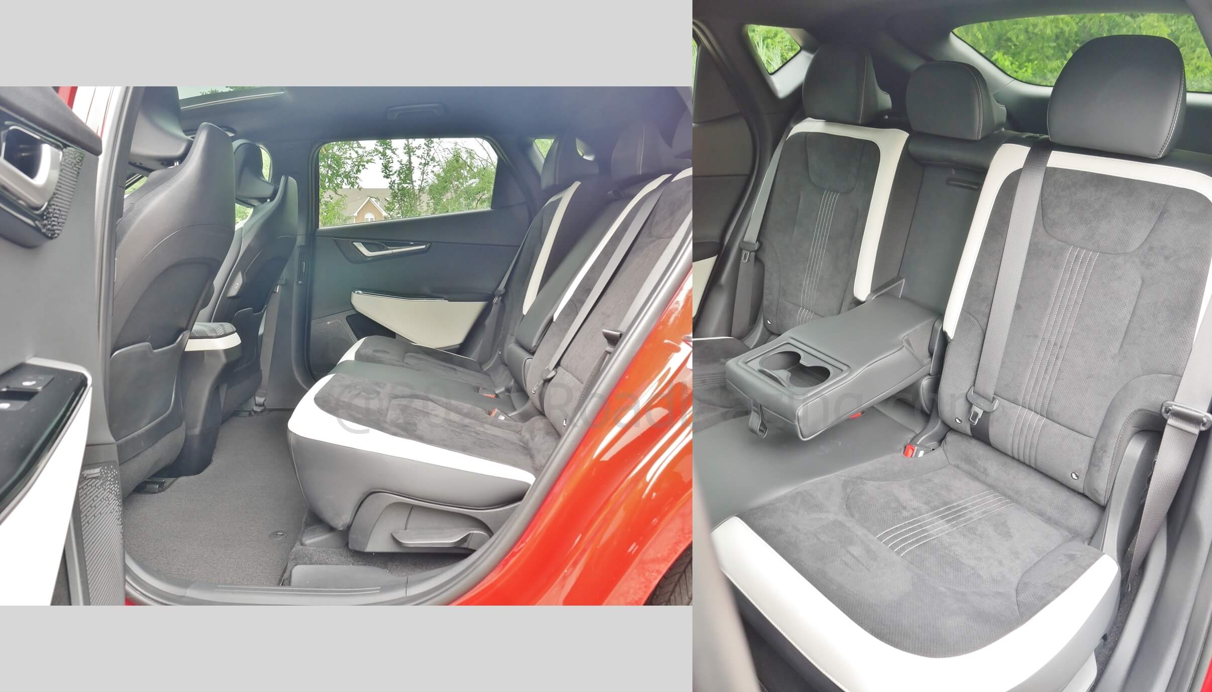 2022 Kia EV6 GT-Line AWD: 60/40% split reclining 2nd Row seatbacks
