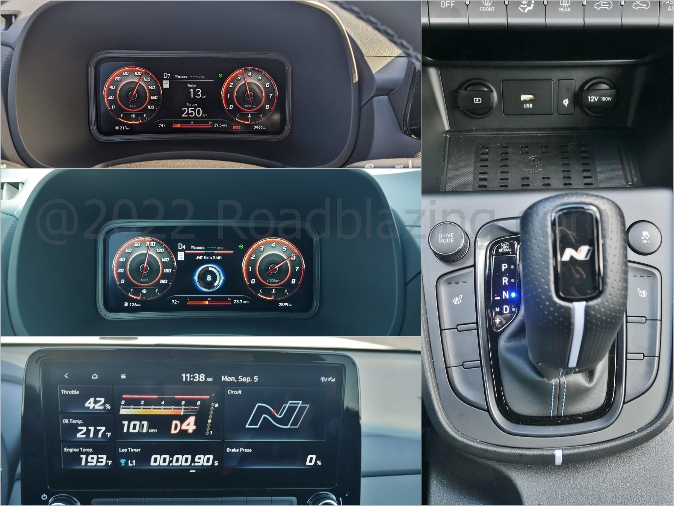 2022 Hyundai Kona DCT: N Grin Shift extracts provides twenty seconds with 10 hp for a total of 286.