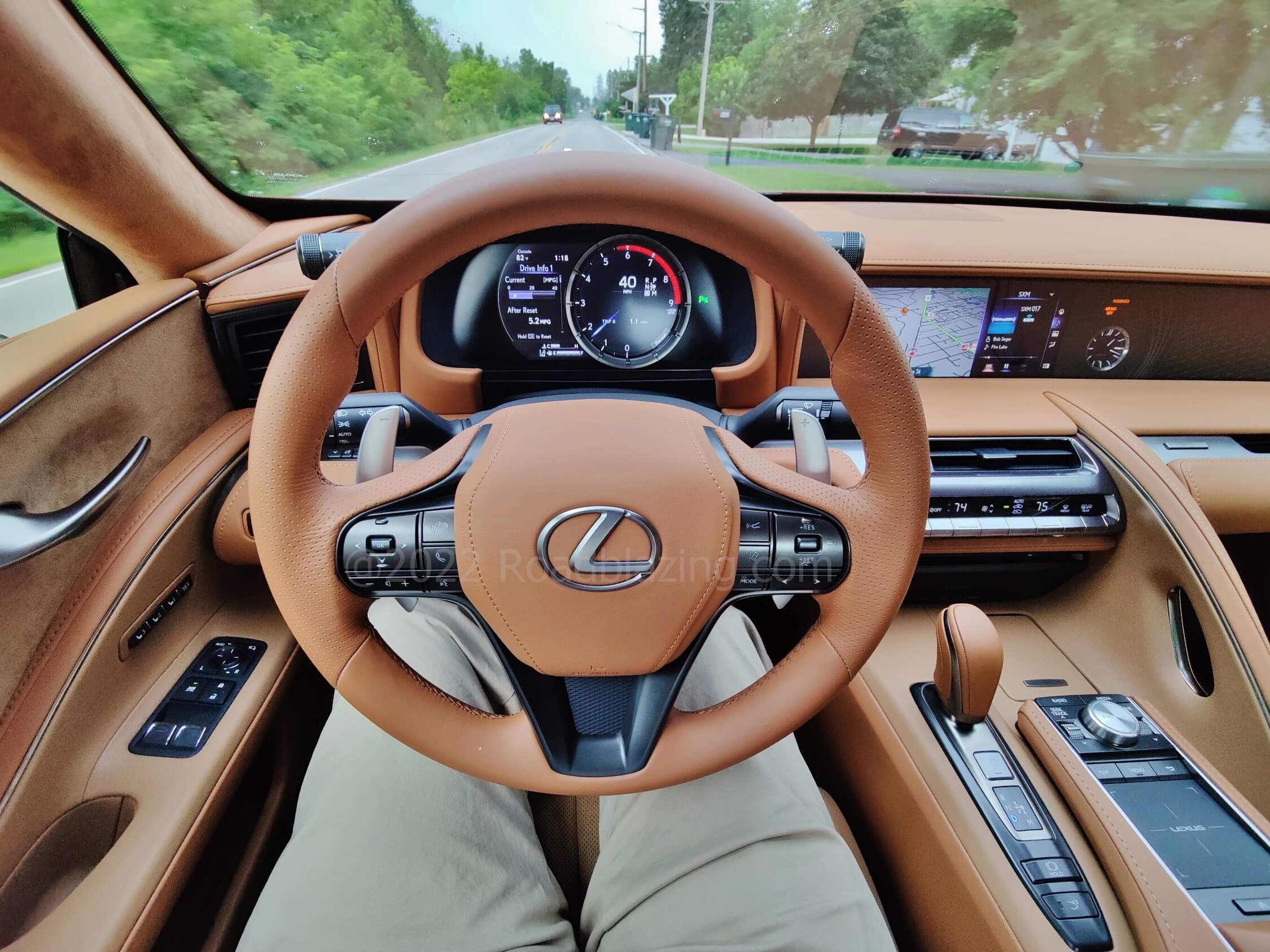 2022 Lexus LC 500: available variable ratio steering ups spirited engagement