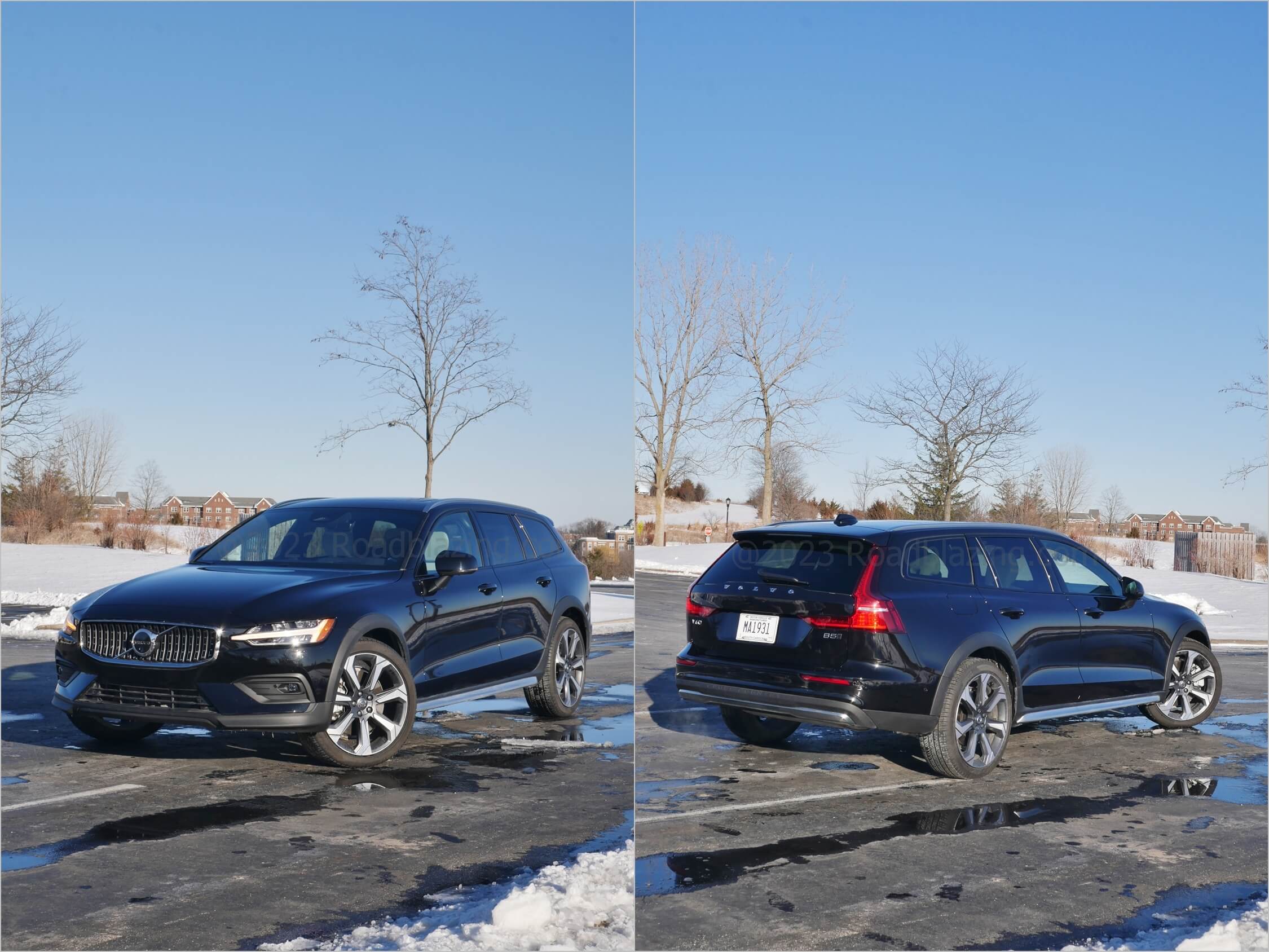 2023 Volvo V60 Cross Country B5 Ultimate AWD: full body & wheel arch cladding, F&R skid plates and a 2+" lift fulfills active outdoor lifestyle agenda