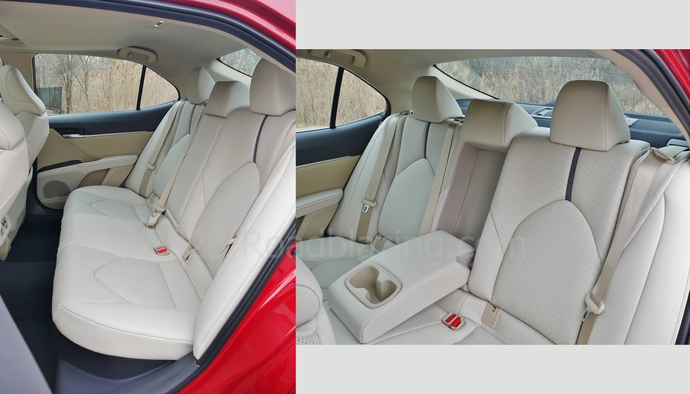 2023 Toyota Camry Hybrid XLE: many large sedans envy Camry's 38.0" Row 2 legroom