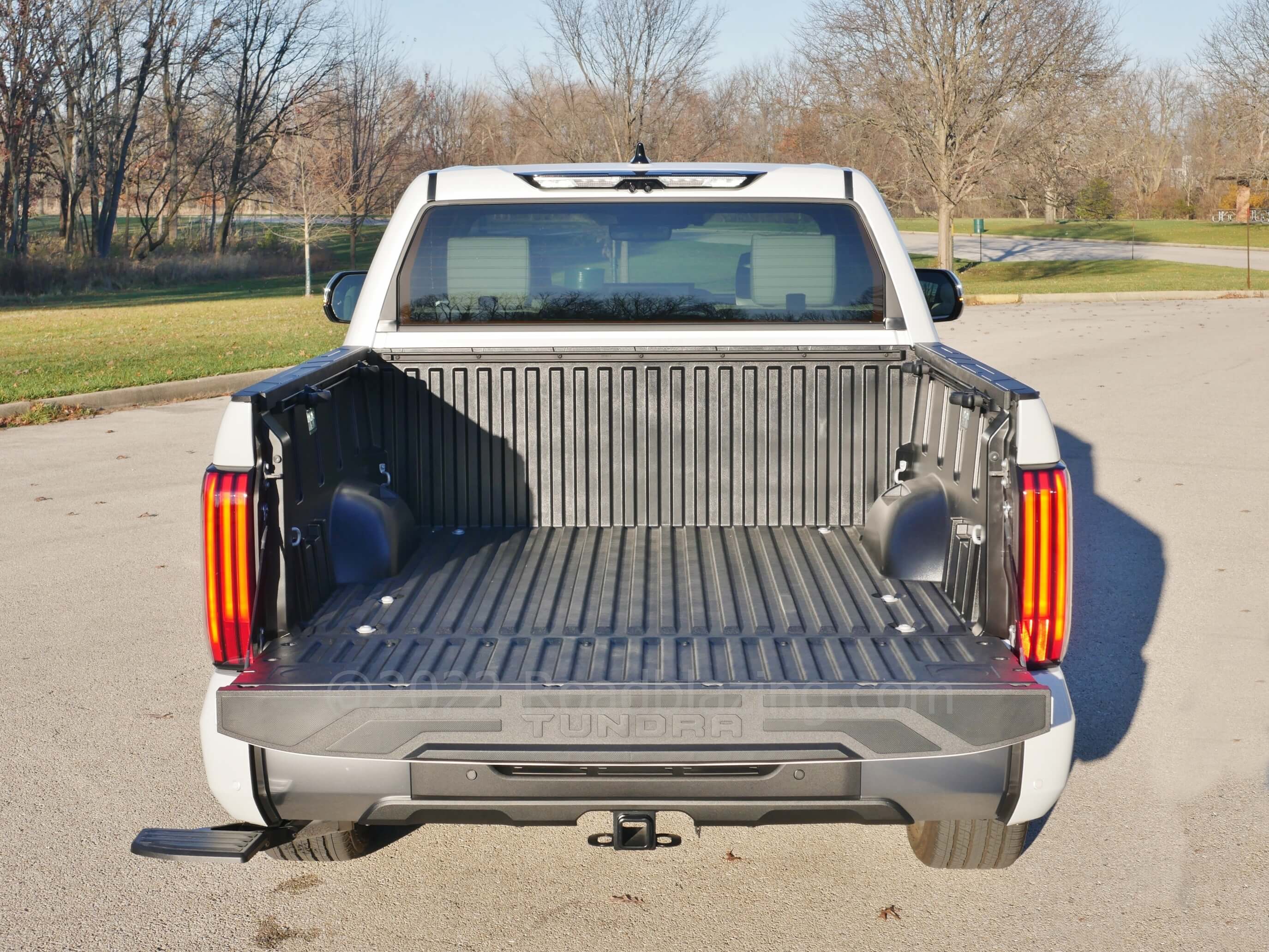 2022 Toyota Tundra CrewCab Capstone 4x4: 5'7" short bed fitted with composite liner