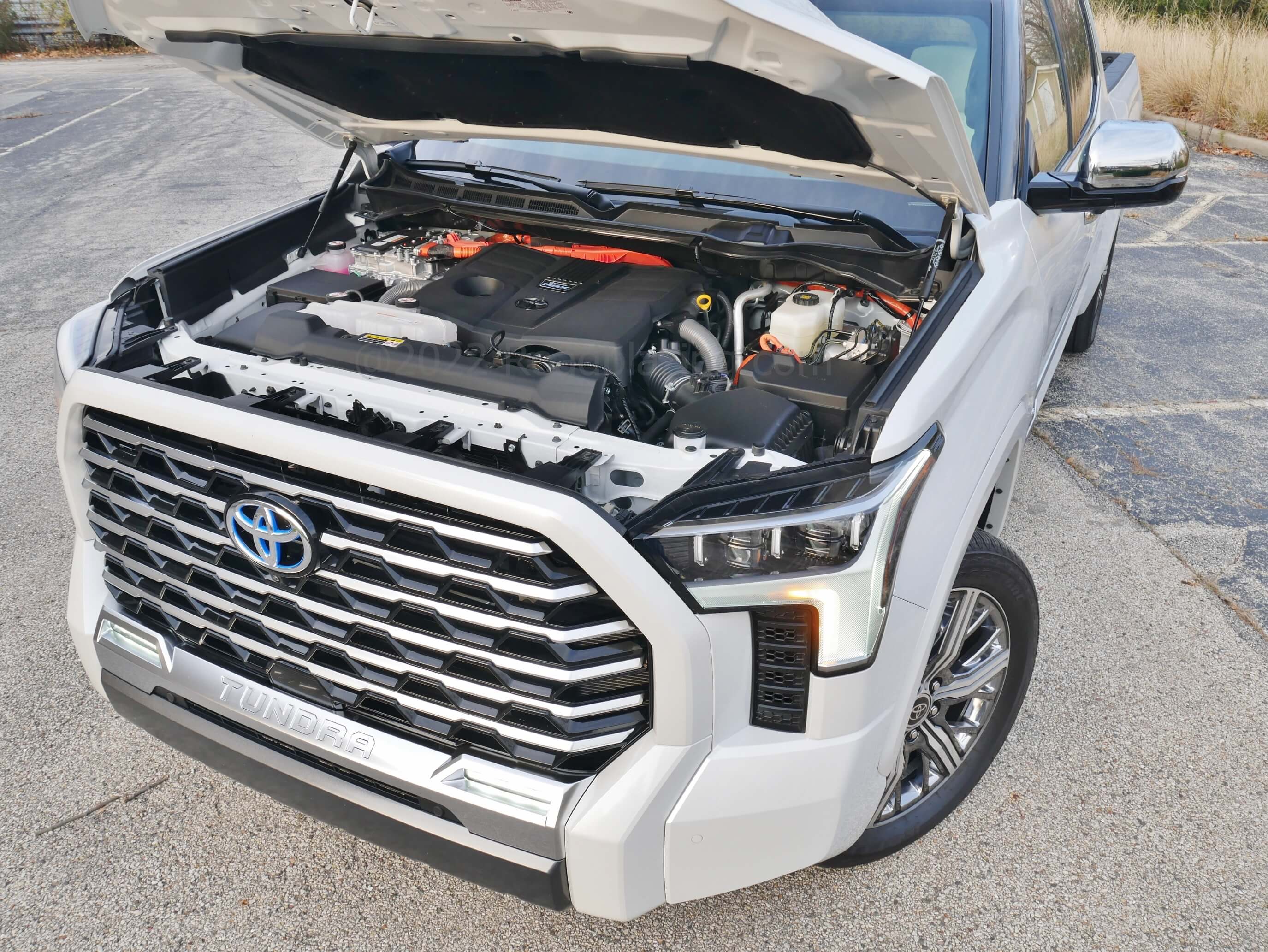 2022 Toyota Tundra CrewCab Capstone 4x4: potent new iForceMax hybrid electric turbo V-6 makes class leading diesel like 583 lb-ft torque