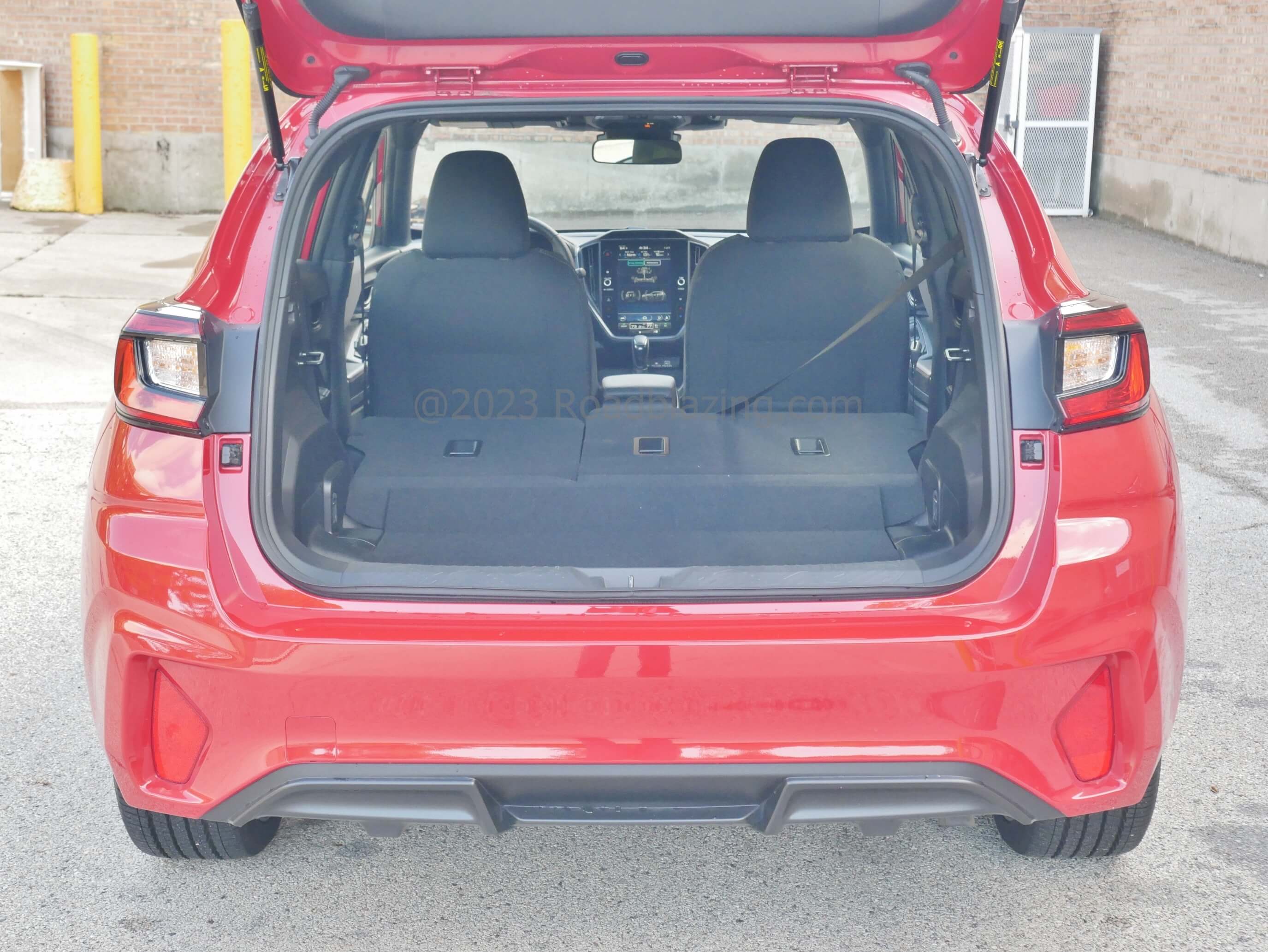 2023 Subaru Impreza RS: hatchbacks have no less cargo utility than crossovers