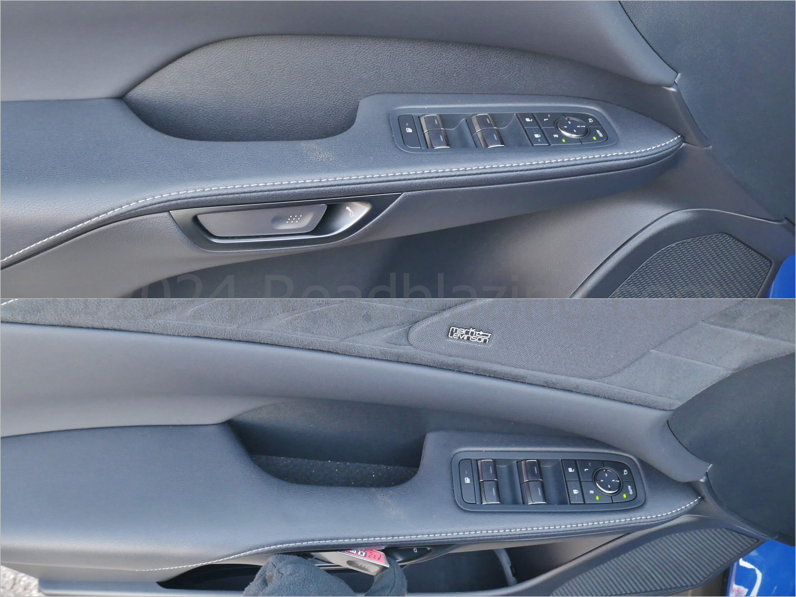 2023 Lexus RX 350 F-Sport AWD: push actuation cabin door release