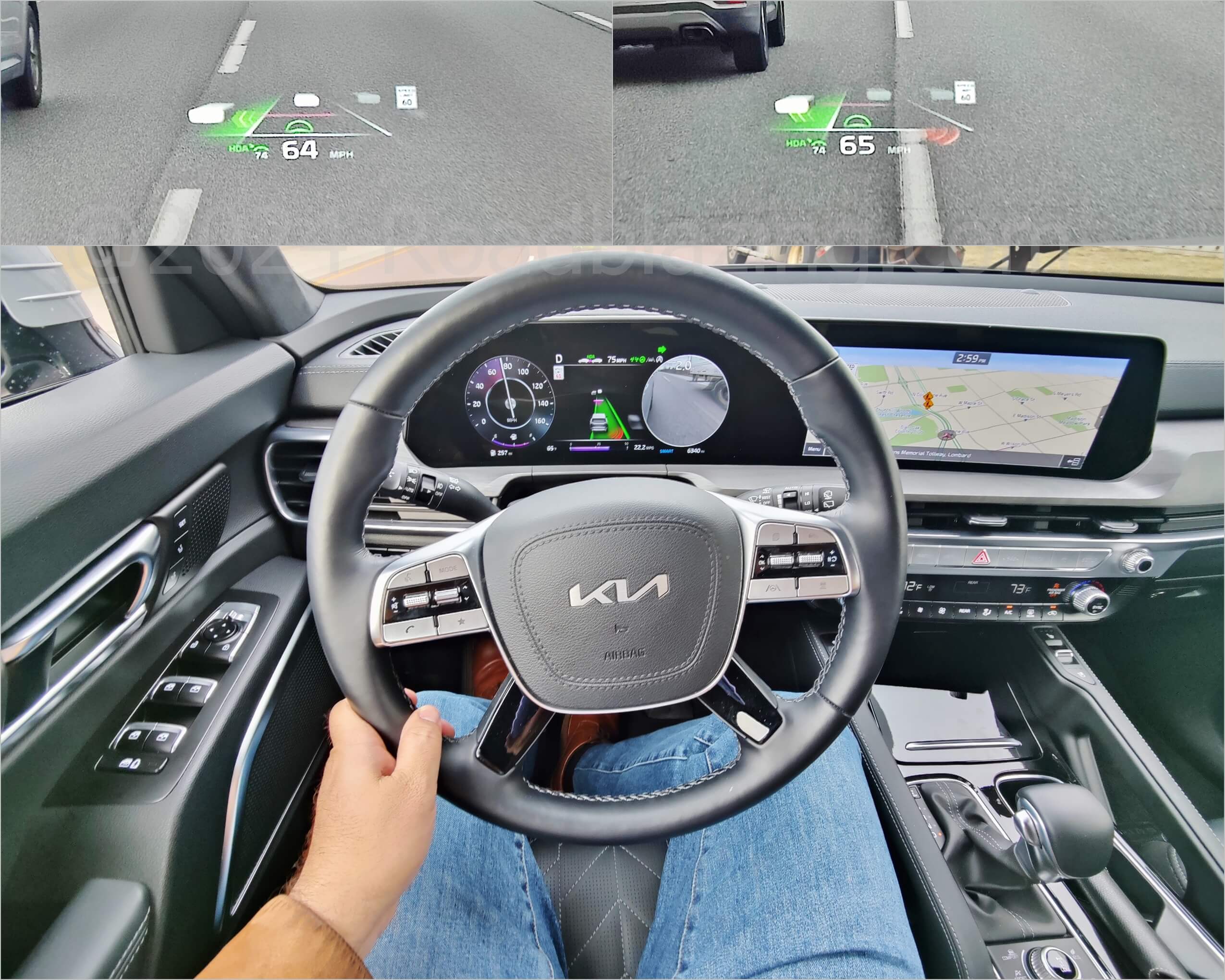 2024 Kia Telluride SX Prestige X-Line AWD: ADAS includes highway lane change assist